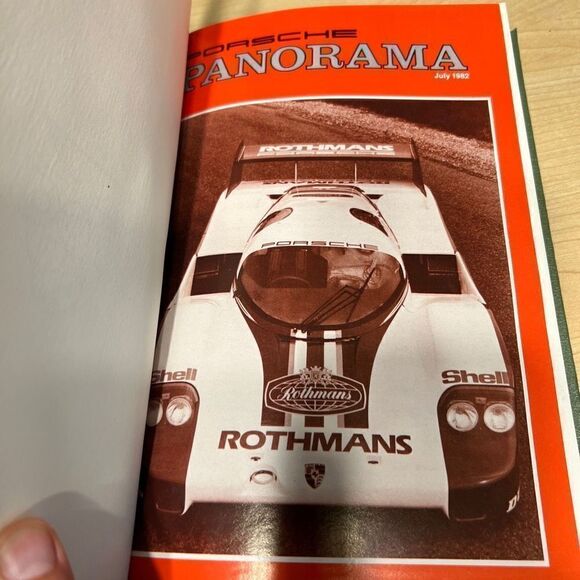 Porsche Panoramic Hardcover Bounded Magazines Vintage 1982 JULY-DEC PCA - Picture 9 of 11